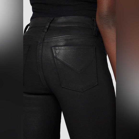 Hudson Barbara High Rise Bootcut Jean noir coated - Picture 5 of 10